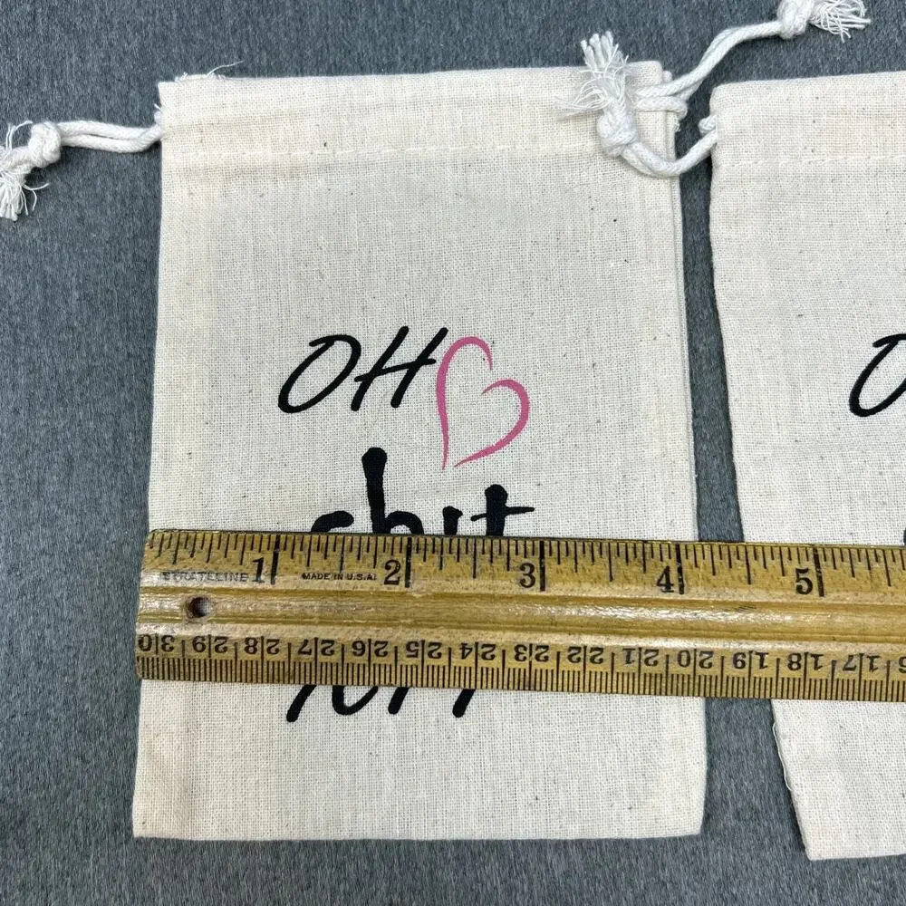 Oh Sh*t Kit Wedding Party Favor Bags Bachelorette Party Funny Comedic Drawstring
